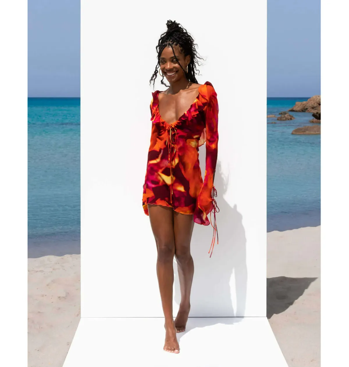 Rat & Boa Dali Dress in Multi Size XS / AU 6 - Image 1