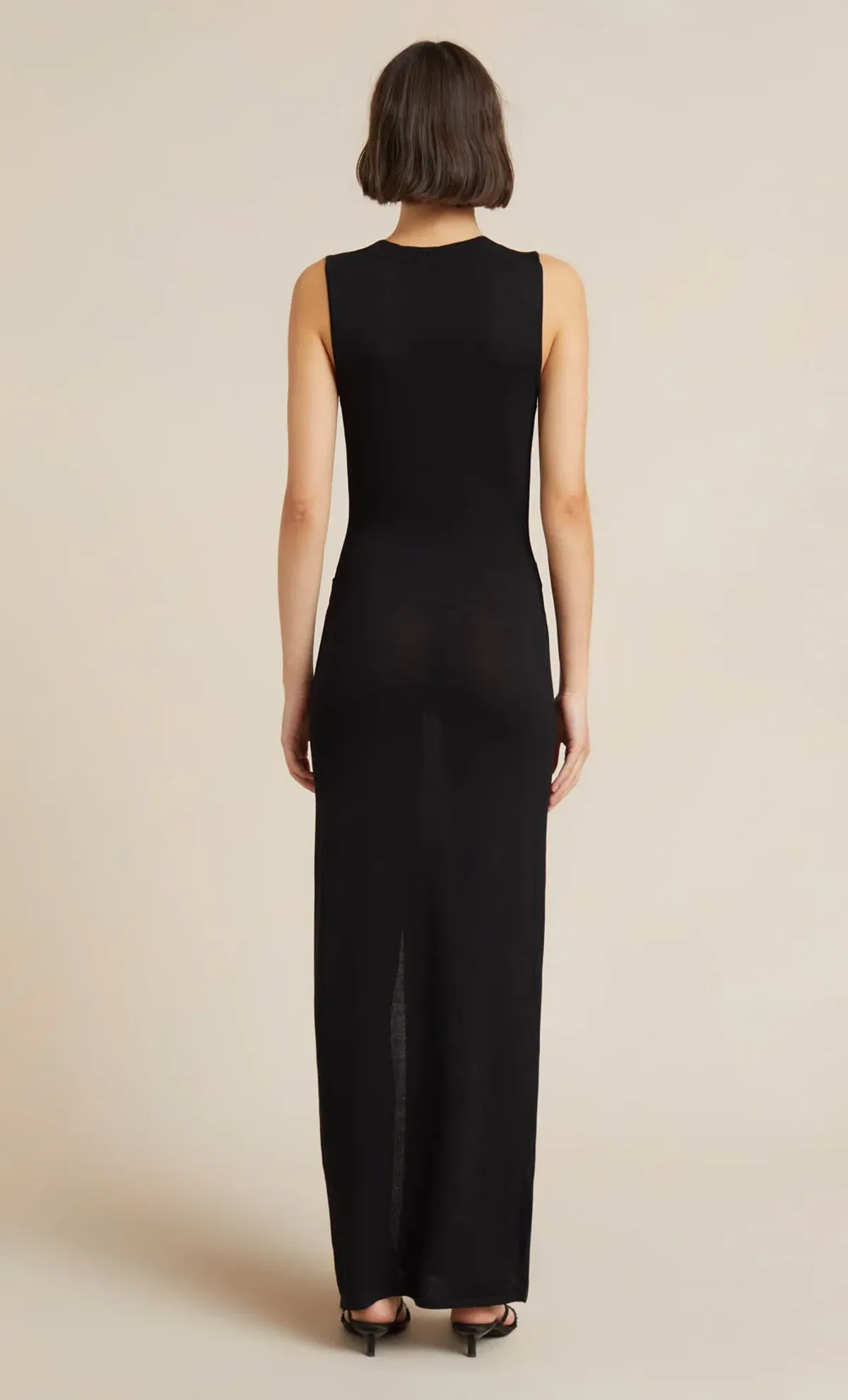 Bec & Bridge Janet Knit Maxi Dress Black Size 12 - Image 2