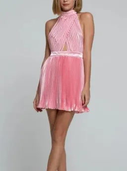 L'idee Renaissance Mini Dress Pink Size 10 for rent on The Volte - image 1