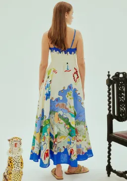 Alemais Nadia Sundress Multi Size 10  for rent on The Volte - image 2