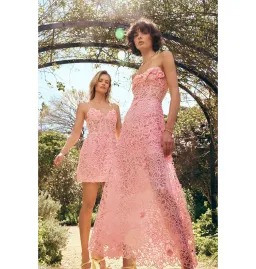 Manning Cartell Tea Ceremony Maxi Dress Pink Size AU 10 for rent on The Volte - image 6