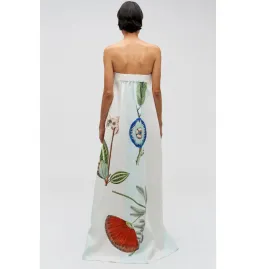 Oroton Grand Floral Gown Print Size AU 12  for rent on The Volte - image 3