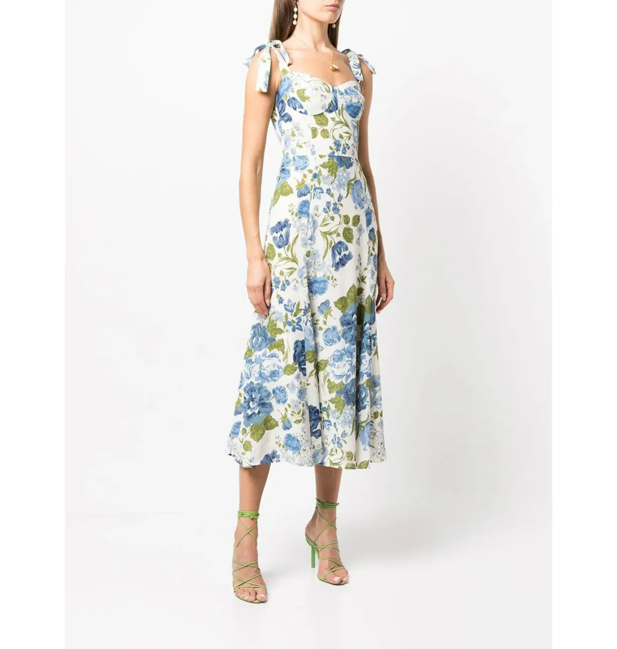 Reformation Nadira Dress Floral Size AU 8 - Image 2