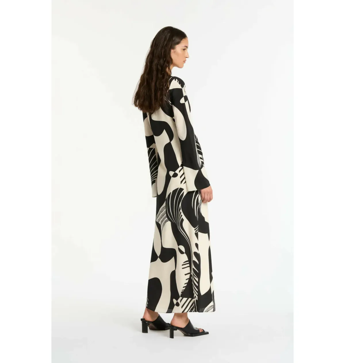Sir the Label Realisme Twist Maxi Dress Papier Print Size 0 / AU 6 - Image 3