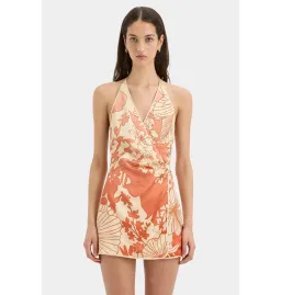 Sir The Label Como Twist Mini Dress Paradiso Print Size AU 10 for rent on The Volte - image 3
