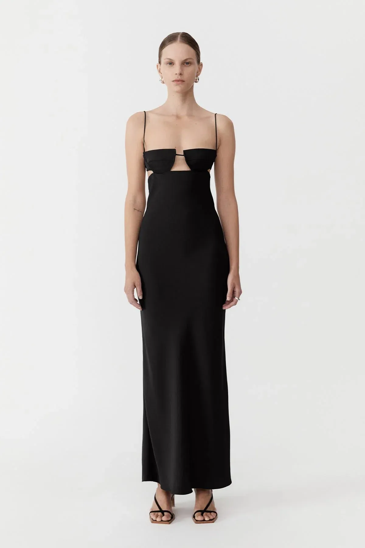 St Agni Resort Dress Black Size XS/Au 6 - Image 1