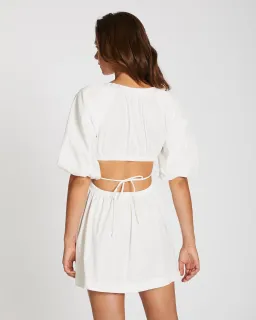 Lover Barcelona Mini Dress White Size 6 for rent on The Volte - image 3