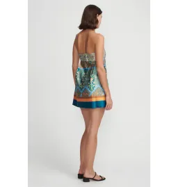 Hansen & Gretel Hayes Mini Dress Floral Tile Size S / AU 8 for rent on The Volte - image 3