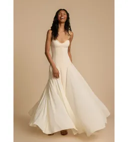Arcina Ori Paloma Dress in Stone Size AU 8  for rent on The Volte - image 2