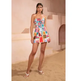 Eliya The Label Messina Dress Multi Size AU 8 for rent on The Volte - image 1
