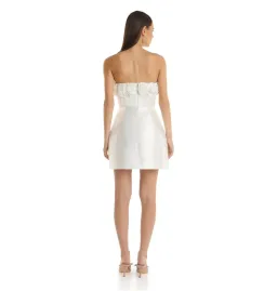 Eliya The Label Tehanni Dress in White Size AU 8 for rent on The Volte - image 2