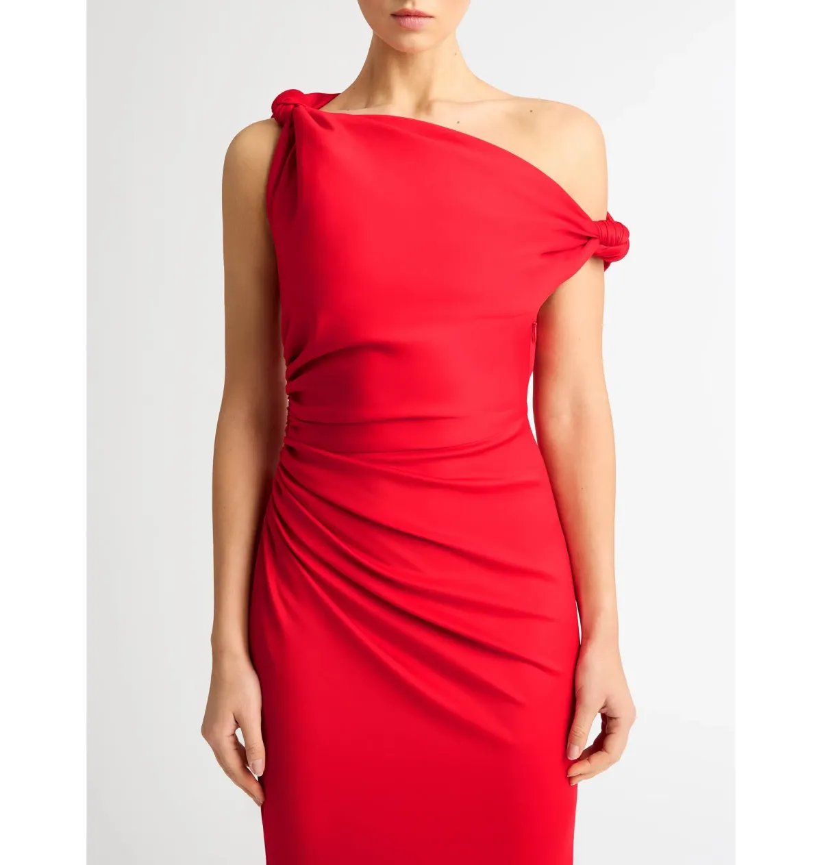 Sheike Ludlow Midi Dress Red Size AU 8 - Image 2