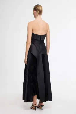 Acler Hammil Midi Dress Black Size 12  for rent on The Volte - image 3