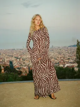 Realisation Par Gia Maxi Dress in Animal Size S / AU 8 for rent on The Volte - image 1