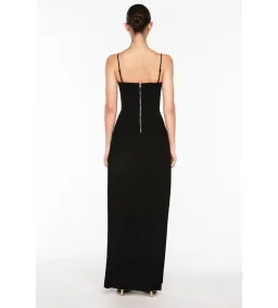 Manning Cartell Double Time Pleat  Dress Black Size AU 10  for rent on The Volte - image 4