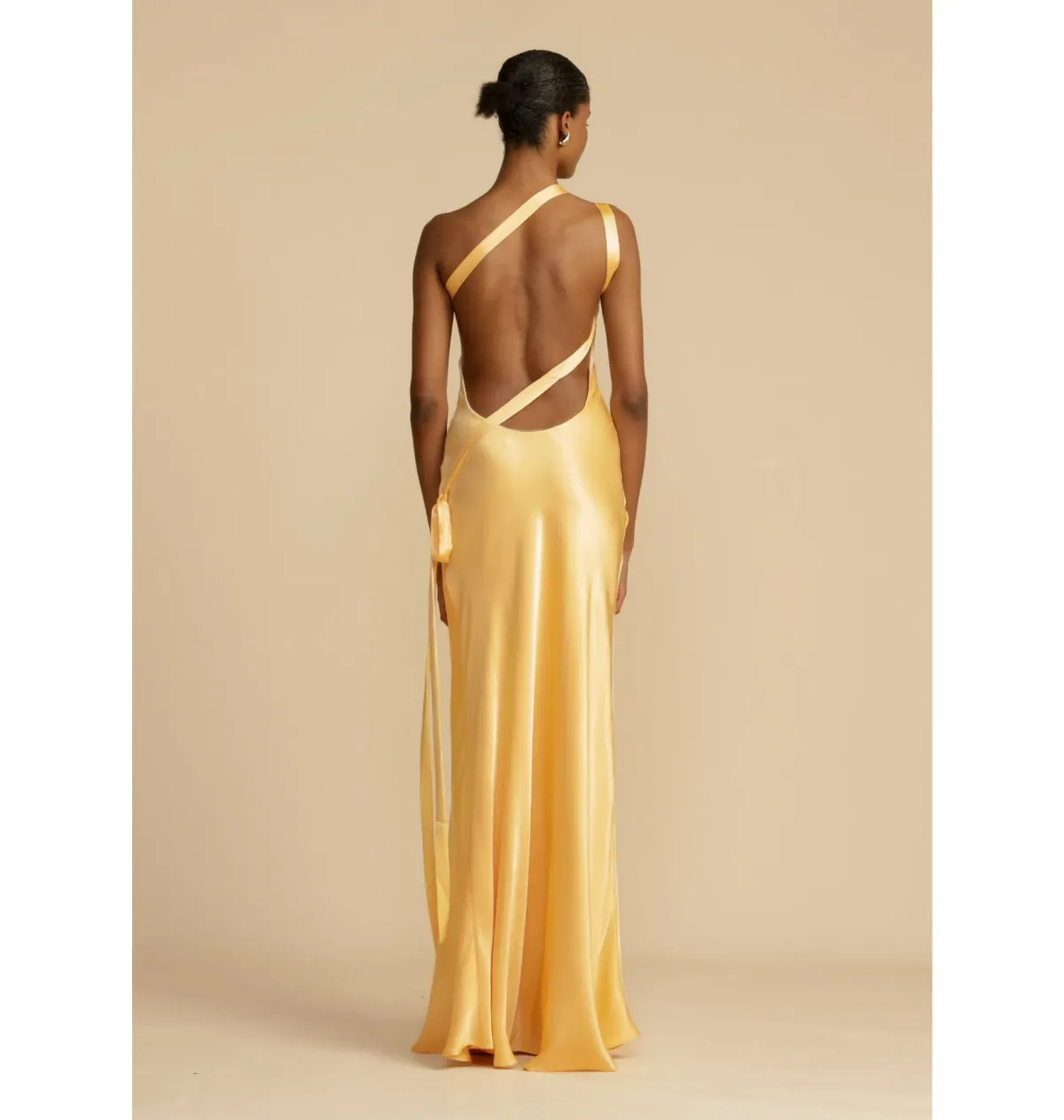 Arcina Ori Monique Maxi Gown Yellow Size AU 8 - Image 3