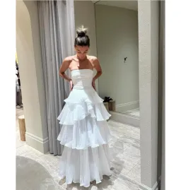 Aje Set Sunbeam Bustier and Cosmos Skirt in White Size AU 4  for rent on The Volte - image 1