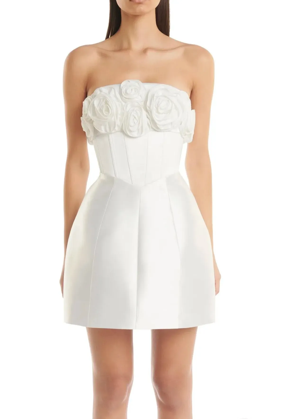 Eliya the Label Tehanni Dress in White Size S/Au 8 - Image 2