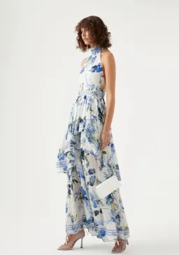 Aje Sienna Maxi Dress Lavenders of Provence Size 10 for rent on The Volte - image 1