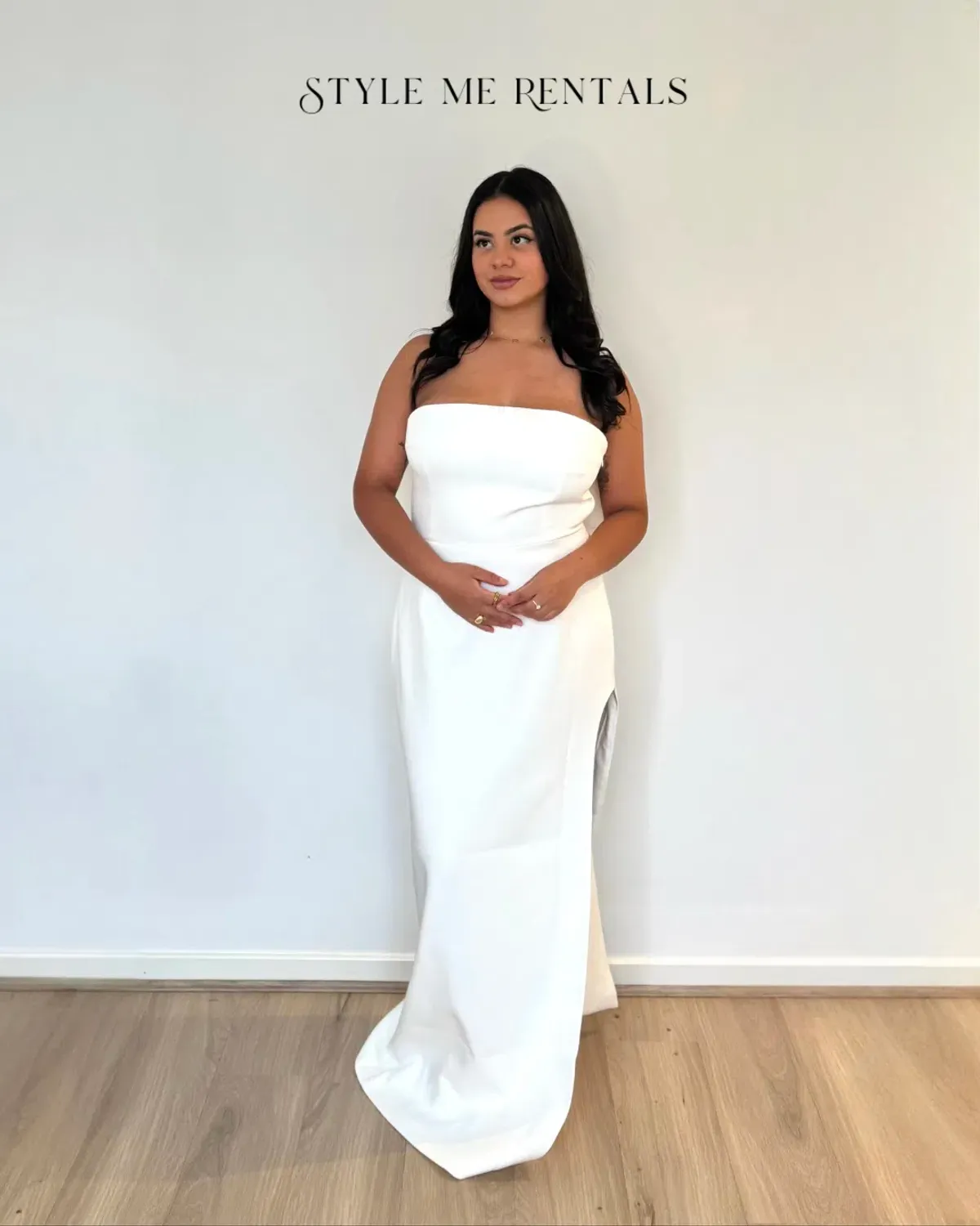 Bianca and Bridgett Willow Midi Dress White Size 14 - Image 3