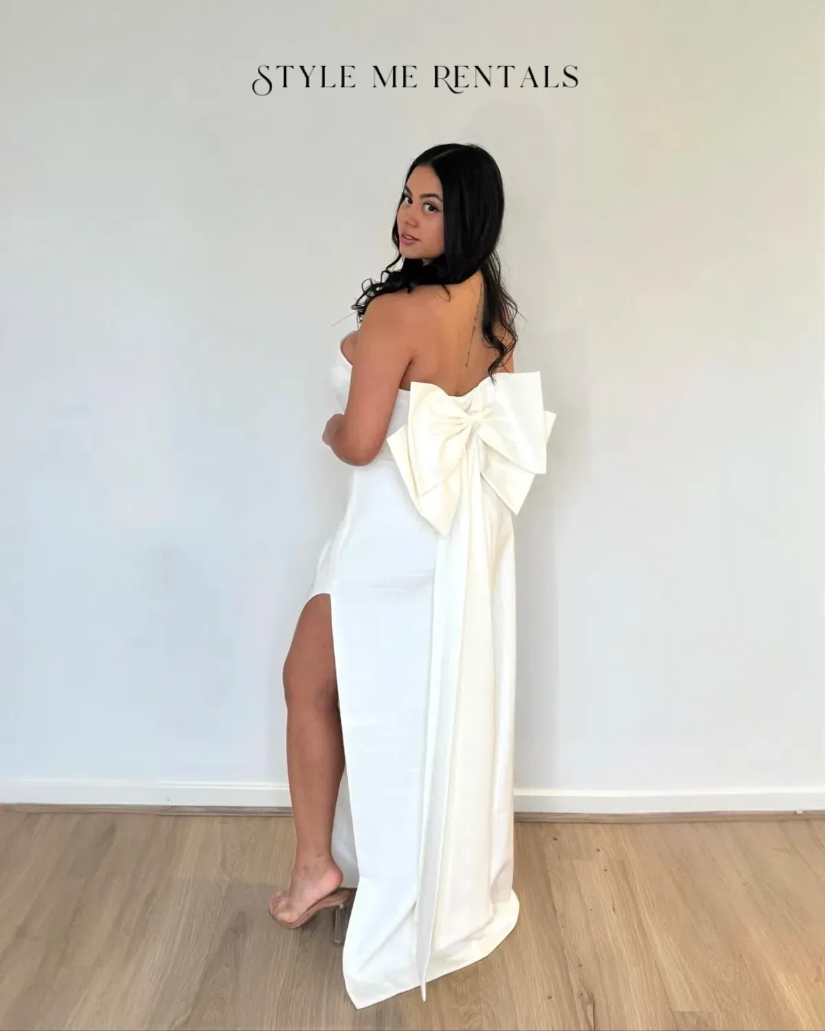 Bianca and Bridgett Willow Midi Dress White Size 14 - Image 4