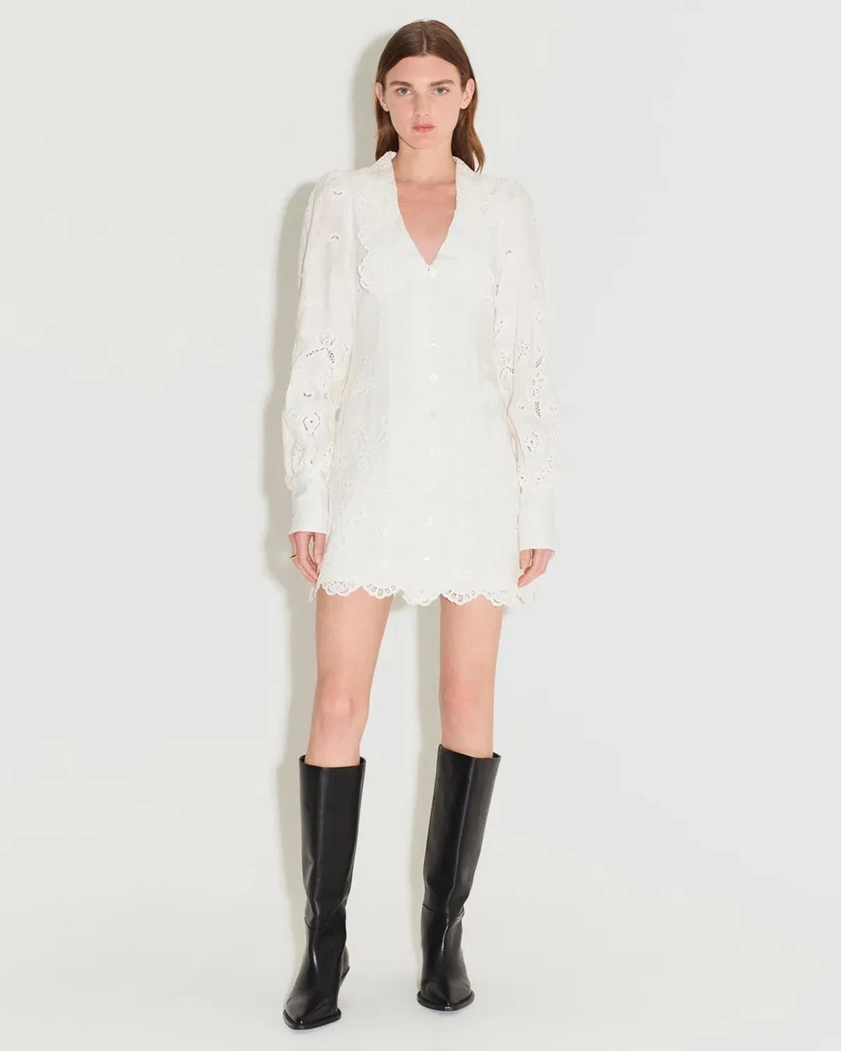 Hansen and Gretel Amity Mini Dress White Size 8 - Image 1