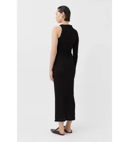 Camilla & Marc Cypress Midi Dress Black Size AU 14 for rent on The Volte - image 3