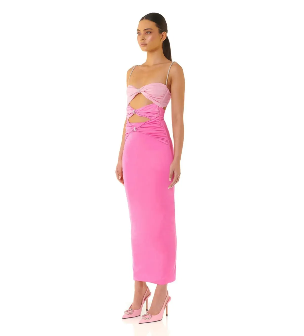 Eliya the Label Zora Dress in Pink Size XL / AU 14 - Image 3