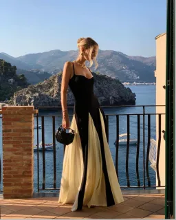 Arcina Ori Paloma Dress Black/White Size AU 14 for rent on The Volte - image 1