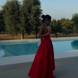 Elliatt Laurel Dress Red Size 10  for rent on The Volte - image 3