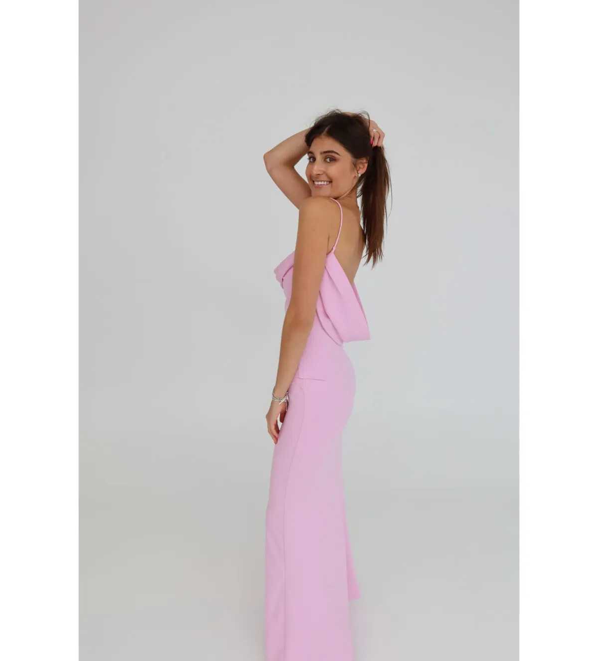Effie Kats Havilland Gown Taffy Pink XS/Au 6 - Image 2