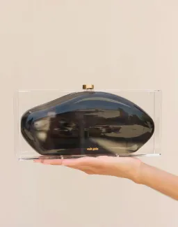 Cult Gaia Annika Clutch in Black for rent on The Volte - image 5