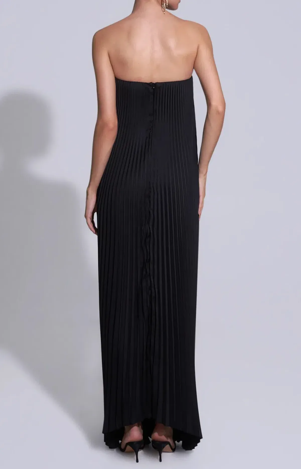 L'Idee Black Tie Gown Black Size 12 - Image 5