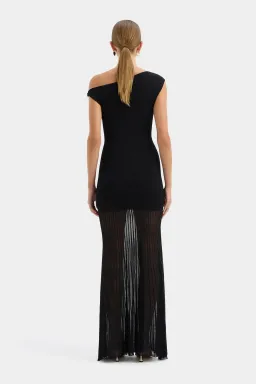 Sir the Label Indigo Twist Dress Black Size 10 for rent on The Volte - image 3