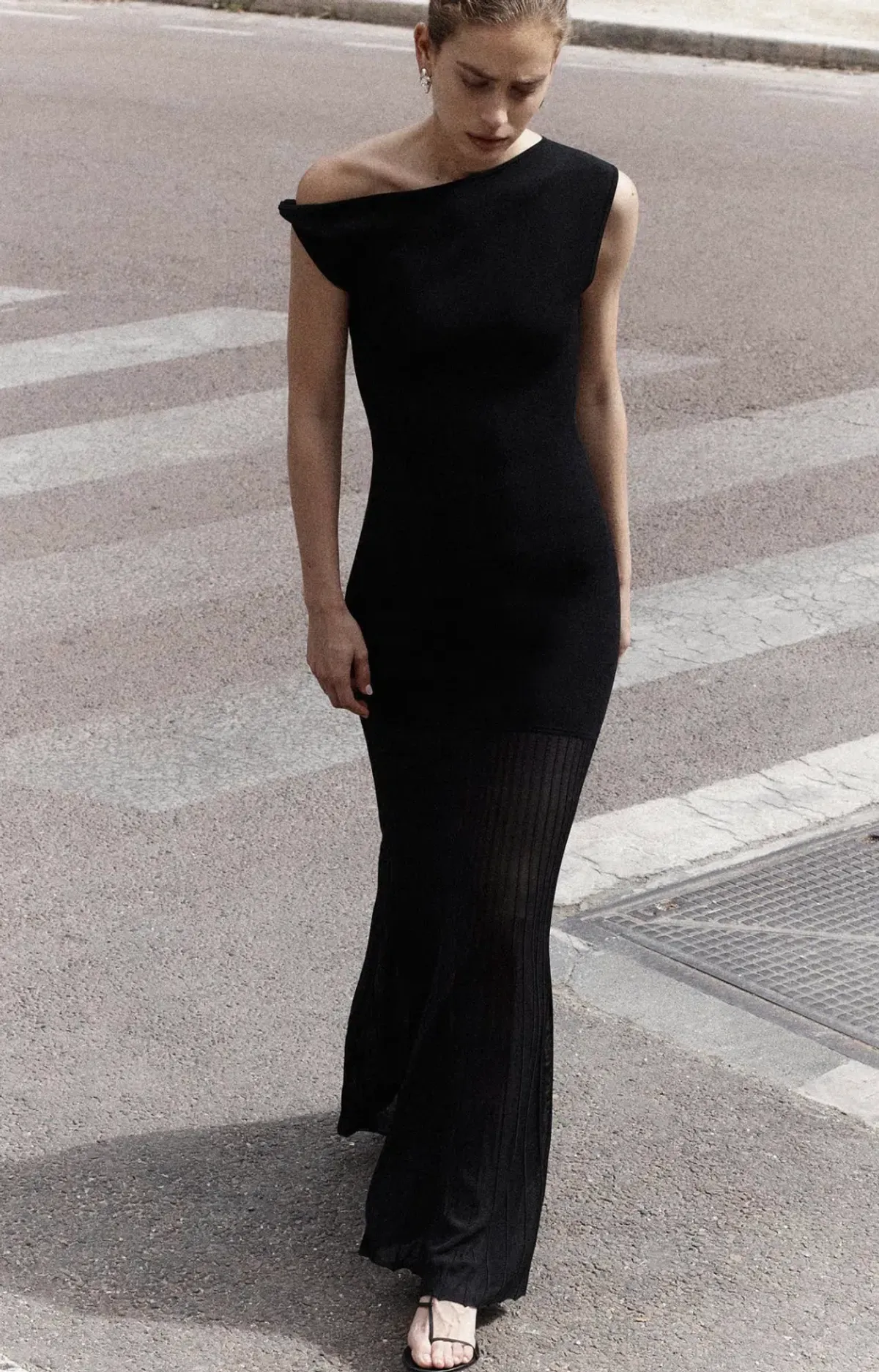 Sir the Label Indigo Twist Dress Black Size 10 - Image 6
