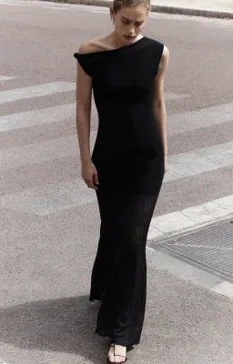 Sir the Label Indigo Twist Dress Black Size 10 for rent on The Volte - image 6
