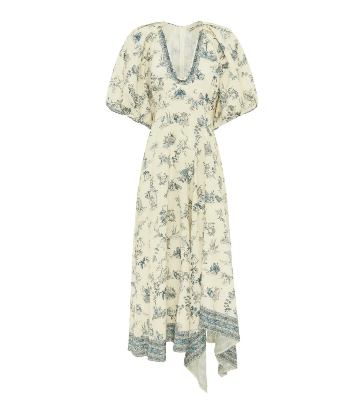Alemais Casa Midi Dress Floral Size 14 - Image 3