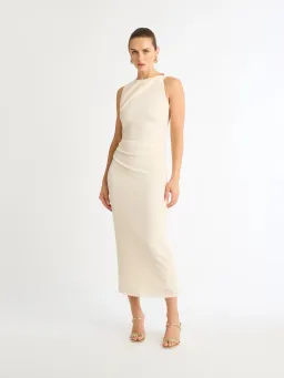 Sheike Eastside Dress Cream Size 8  for rent on The Volte - image 1