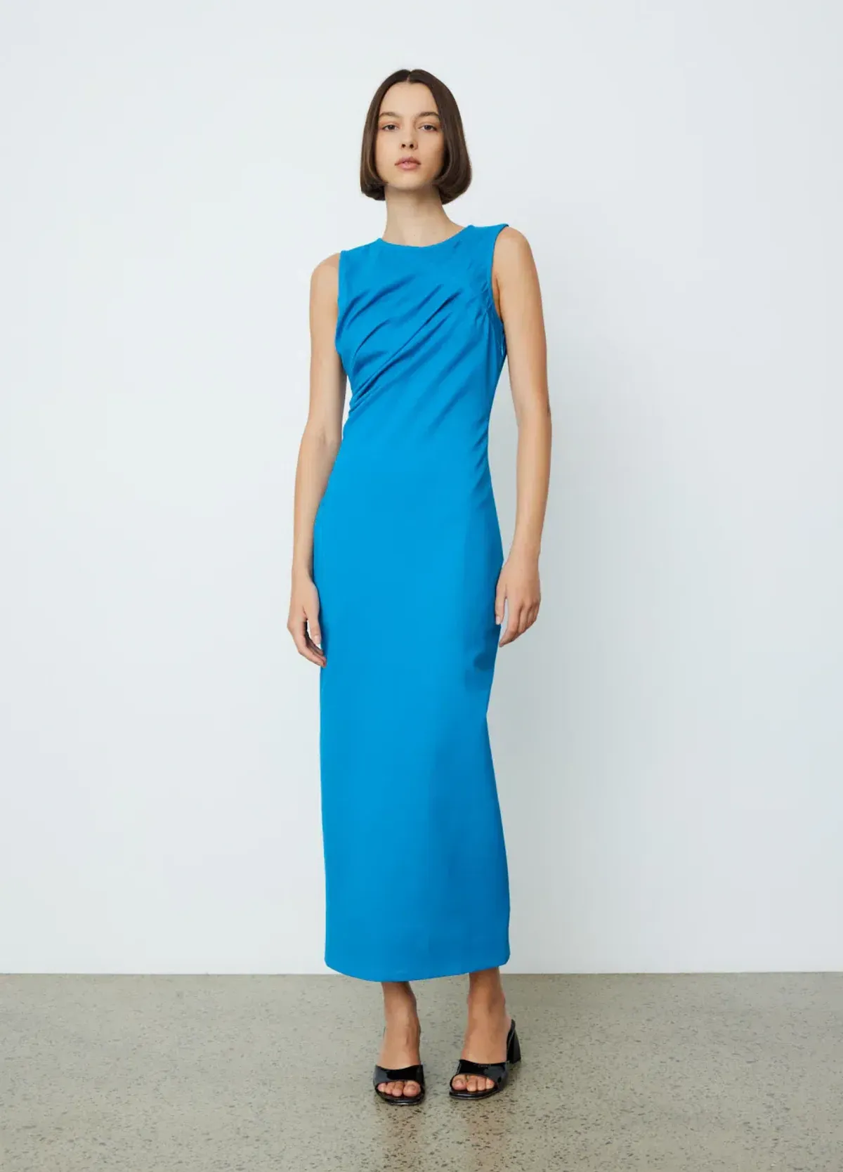 Wynn Hamlyn Chandler Dress Blue Size 6  - Image 2