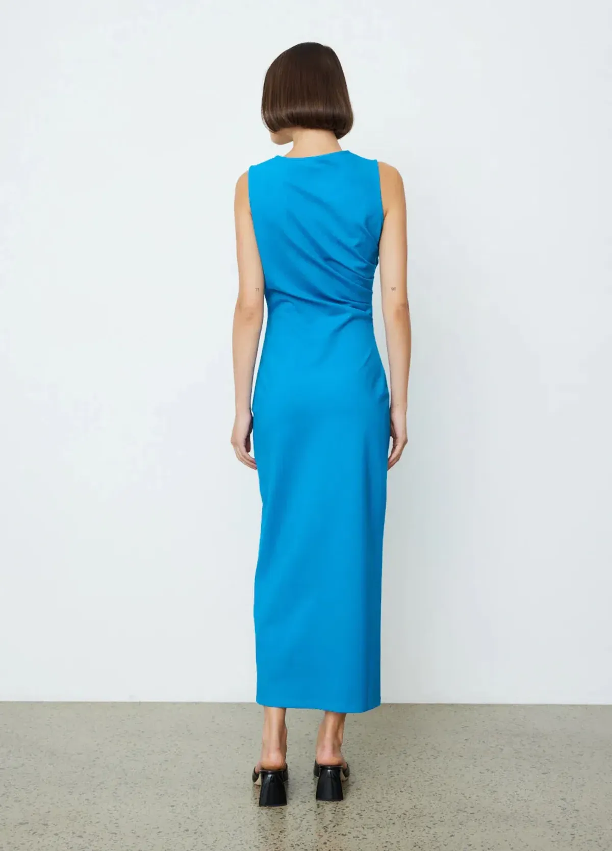 Wynn Hamlyn Chandler Dress Blue Size 6  - Image 3