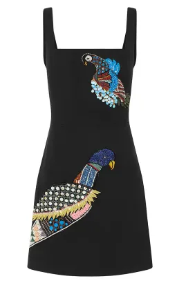 Alemais Rowena Beaded Mini Dress Black Size AU 8  for rent on The Volte - image 9