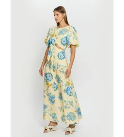 Kivari Giselle Cut Out Maxi Dress Floral Size AU 14 for rent on The Volte - image 3
