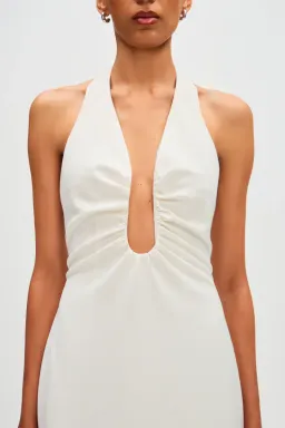 Misha Collection Alusia Dress Ivory Size 6/XS for rent on The Volte - image 2