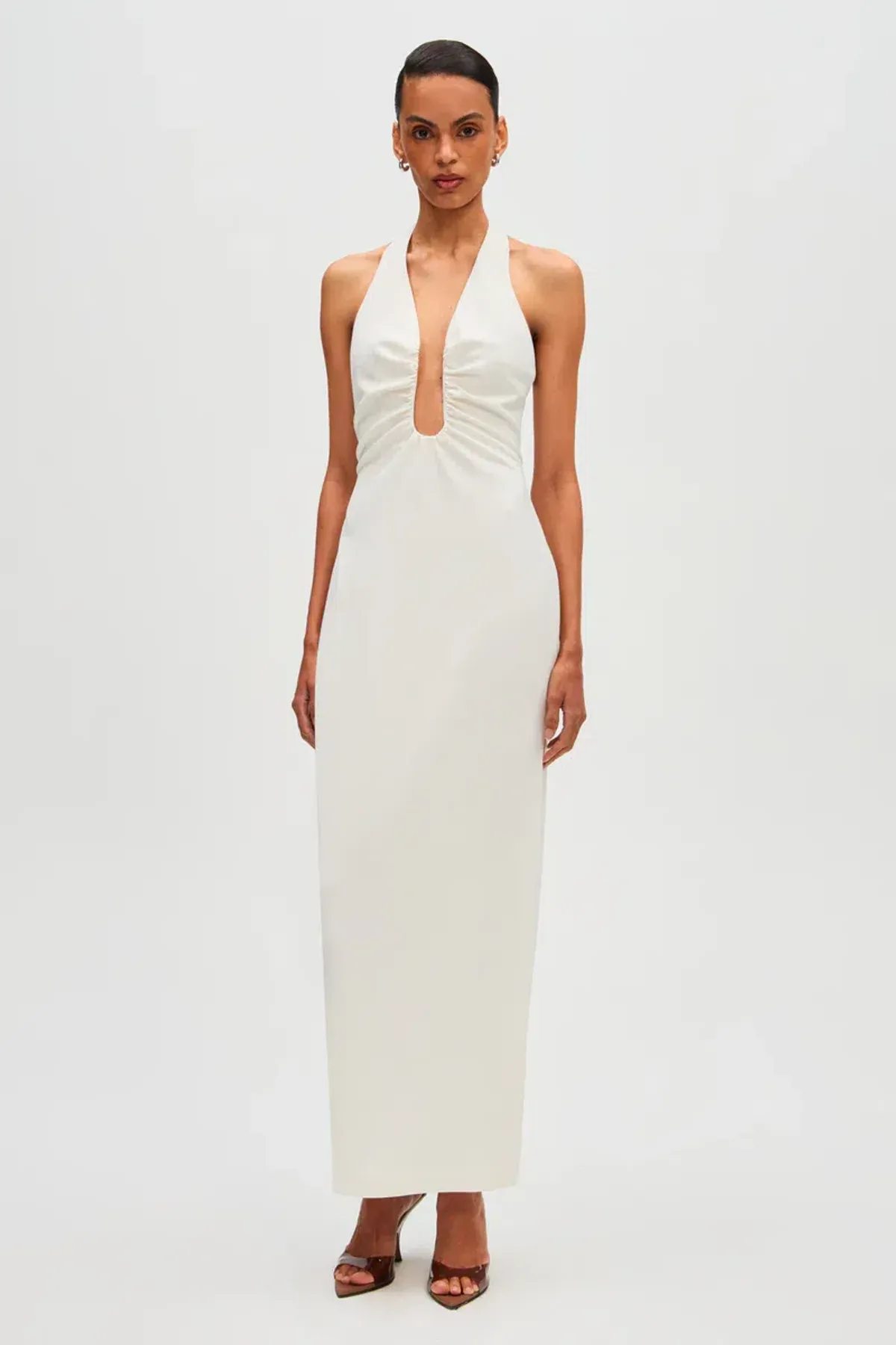 Misha Collection Alusia Dress Ivory Size 6/XS - Image 5