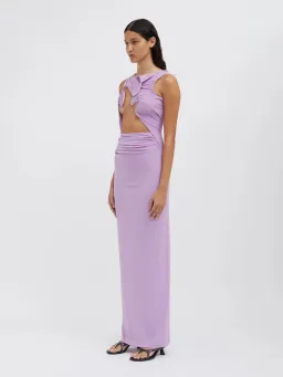 Christopher Esber Venus Tank Maxi Dress Lilac Size 6 for rent on The Volte - image 2