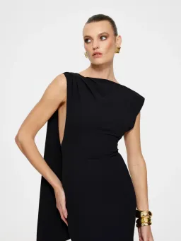 Effie Kats Audrey Gown Black Size XS / AU 6 for rent on The Volte - image 5