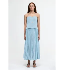 Acler Avonlea Midi Dress in Celeste Blue Size AU 12 for rent on The Volte - image 1