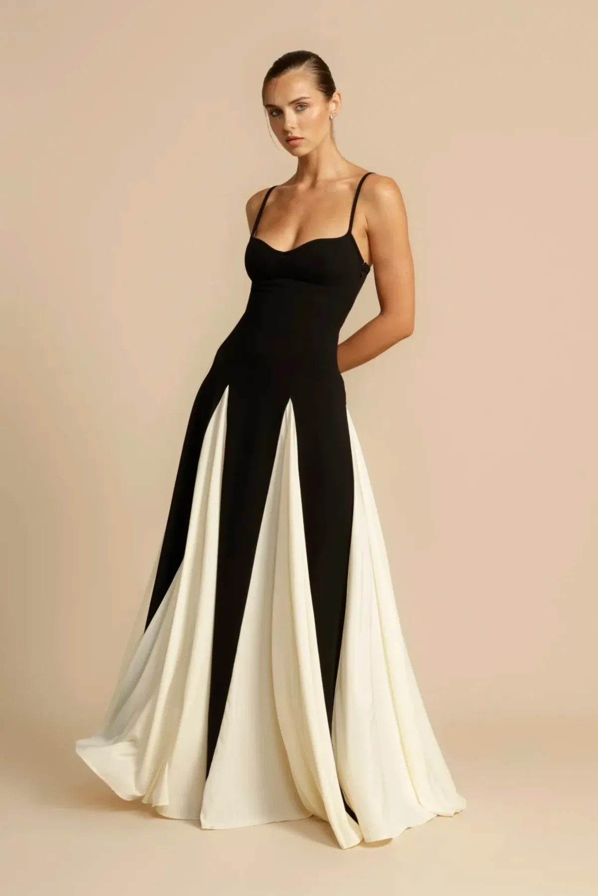 Arcina Ori Paloma Dress Black/White Size AU 6 - Image 2