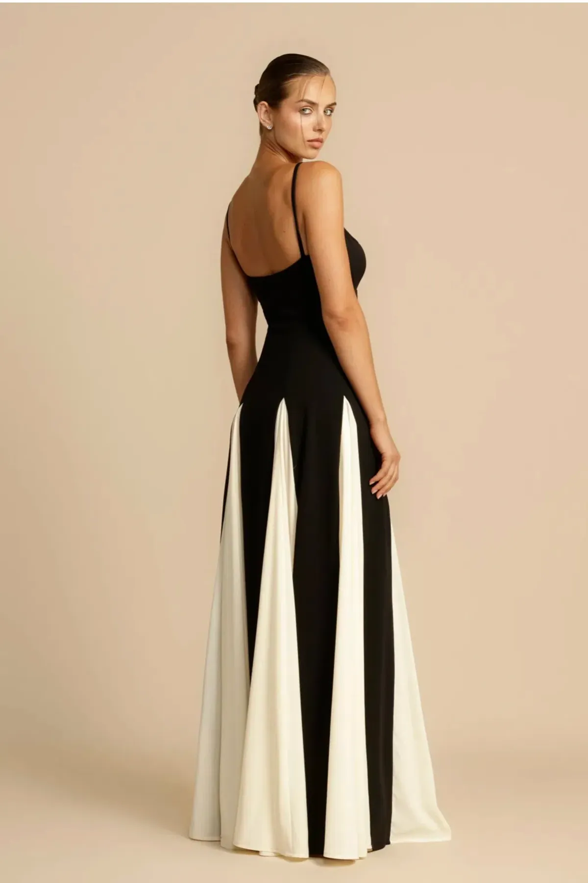 Arcina Ori Paloma Dress Black/White Size AU 6 - Image 4