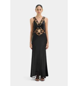 Sir The Label Aries Cut Out Gown in Black Size 1 / AU 8 for rent on The Volte - image 1